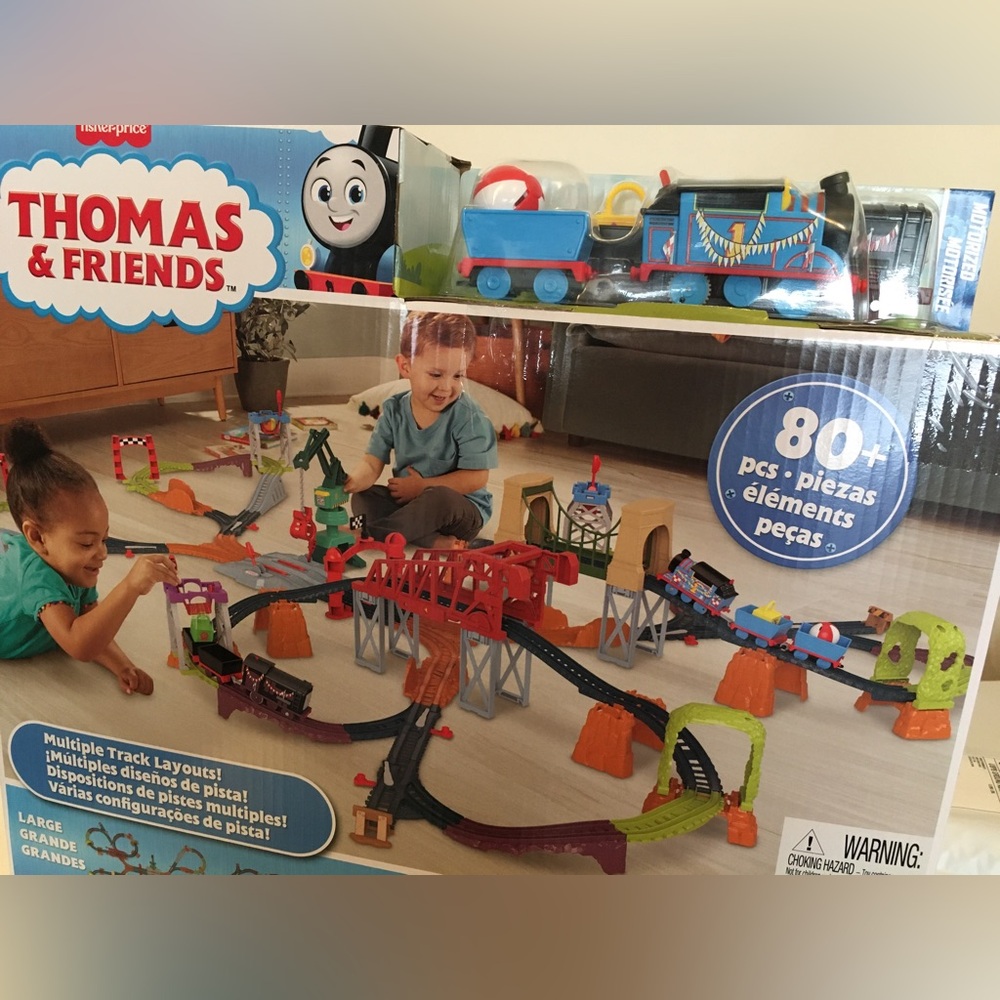 NWT Fisher-Price Thomas & Friends Train Diesel Raceway.